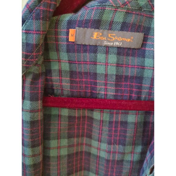 Ben Sherman Flannel Button-Down - Picture 7 of 7